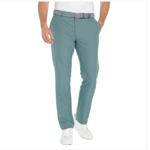 NEW Greg Norman Performance Flex Waistband ML75 Microfabric Chino Pants 42x30 - Picture 1 of 4